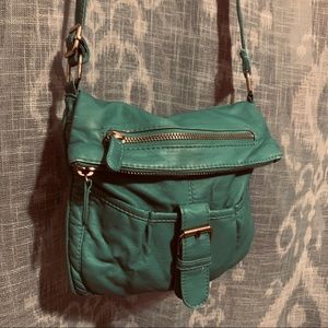 Medium crossbody faux leather